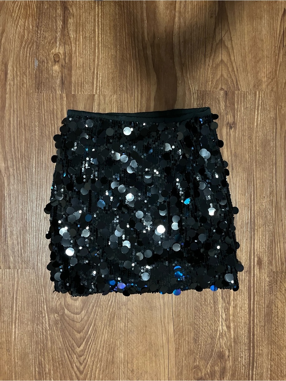 Amazon Black Sequin Skirt - Women